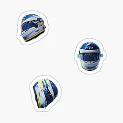Franco Colapinto Helmet Sticker