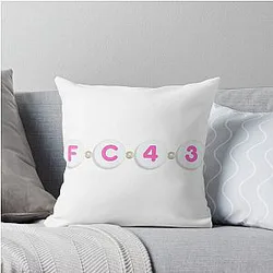 Franco Colapinto Friendship Bracelet Throw Pillow