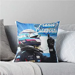 5304 Franco Colapinto Argentine flag Throw Pillow
