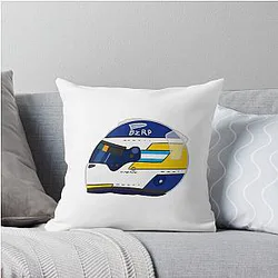 Franco Colapinto 2024 Brazil Throw Pillow