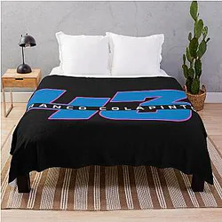 Franco Colapinto F1 Number 43 Logo Throw Blanket
