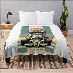 Franco Colapinto Illustration Blanket