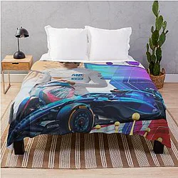 Franco Colapinto Throw Blanket