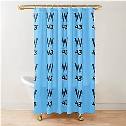 Williams Colapinto F1 Shower Curtain