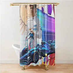 Franco Colapinto Shower Curtain