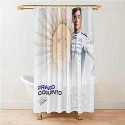 Franco Colapinto Shower Curtain