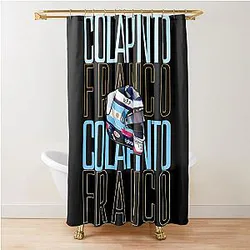Franco Colapinto F1 shirt Shower Curtain