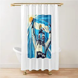 Franco Colapinto Williams Racing F1 Shower Curtain