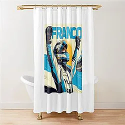 Franco Colapinto - Williams Racing F1 Shower Curtain
