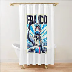 Franco Colapinto Williams Racing Shower Curtain