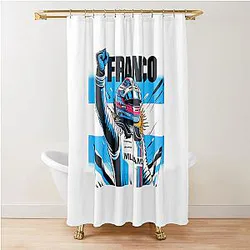 Franco Colapinto - Williams Racing F1 Shower Curtain