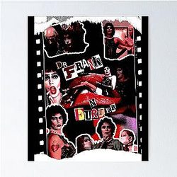 Endowed Mad Scientist The Rocky Horror Picture Show Dr. Frank-N-Furter Poster