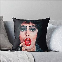 Rocky Horror Picture Show Frank Furter Throw Pillow