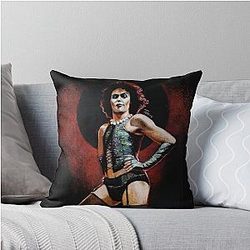 Rocky Horror Picture Show Frank N. Furter Throw Pillow