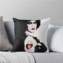 The Rocky Horror Picture Show Throw Pillow By Dr. Frank-N-Furter