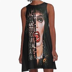 Frank N. Furter Classic A-Line Dress