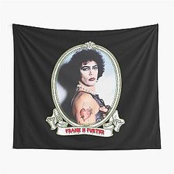 Rocky Horror Frank Furter Portrait Tapestry