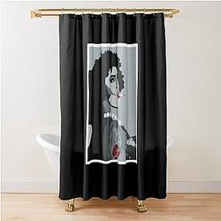 Frank Furter Rocky Horror Show art design shower curtain