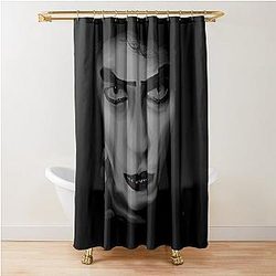 The Rocky Horror Picture Show Endowed Dr Frank N Furter Gift For Music Fans Vintage Shower Curtain