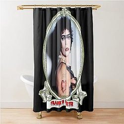 Rocky Horror Frank Furter Portrait Shower Curtain