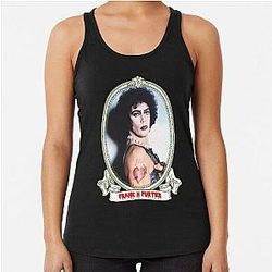 Rocky Horror Frank N. Furst Portrait Racerback Tank Top