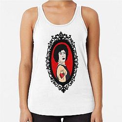 Frank Frankster Portrait Racerback Tank Top