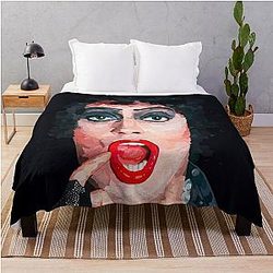 The Rocky Horror Picture Show Frank-N-Furter Throw Blanket
