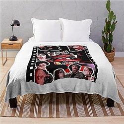 Endowed Perfect Scientist Dr. Frank N Furter Movie Fans Throw Blanket