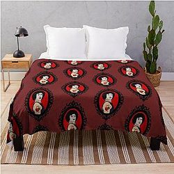 Frank and Furter Portrait Throw Blanket