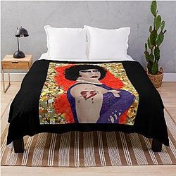 Mens Funny Dr Frank N Furter Premium Gift for Fans Throw Blanket