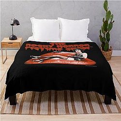 The Rocky Horror Picture Show Frank N Furter Logo Throw Blanket