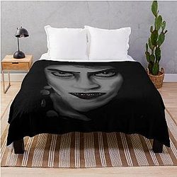 Endowed Mad Scientist Perfect Life Funny Gift for Music Fans Vintage Throw Blanket