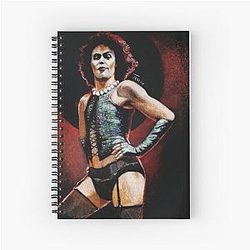 Rocky Horror Picture Show Frank N Furter Spiral Notebook