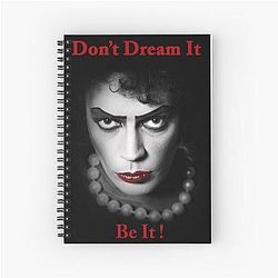 The Rocky Horror Picture Show Frank N. Furter Spiral Notebook