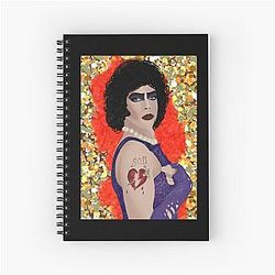 Endowed Mad Scientist Perfect Life Funny Dr Frank N Furter Spiral Notebook