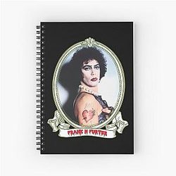 The Rocky Horror Picture Show Frank N. Furter Portrait Spiral Notebook