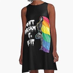 Frank N. Furter Don't Dream It Be It A-Line Dress