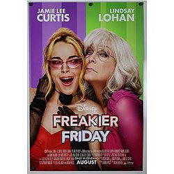 Freakier Friday Movie Poster 2 Sided Original INTL 27x40 - Jamie Lee Curtis Lindsay Lohan