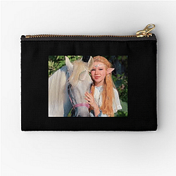 Freckled Zelda Merch For Fans Freckled Zelda Zipper Pouches