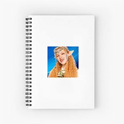 Freckled Zelda Merchandise For Fans Freckled Zelda Notebook