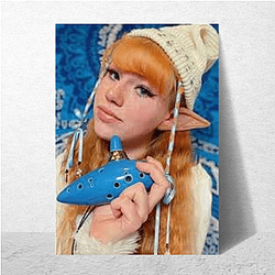 Freckled Zelda Signature Freckled Zelda Posters
