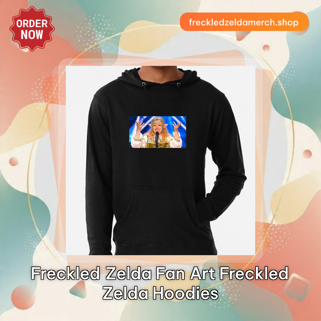 Freckled Zelda Fan Art Freckled Zelda Hoodies
