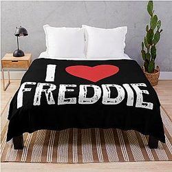 I Love Freddie Throw Blanket.