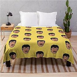 Freddie Mercury Live Aid Throw Blanket