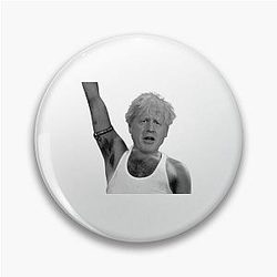 Boris Johnson as Freddie Mercury Pin