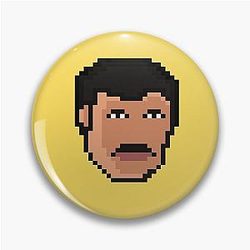 Freddie Mercury Live Aid Pin