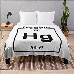 Freddie Mercury Throw Blanket