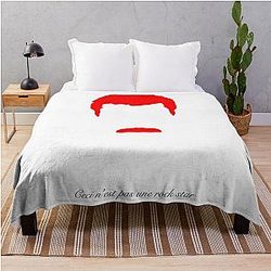 Ceci n'est pas une rock star - Freddie Mercury throw blanket