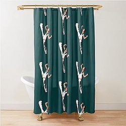 Lady Camden Transparent Shower Curtain