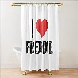 I Love Freddie Shower Curtain